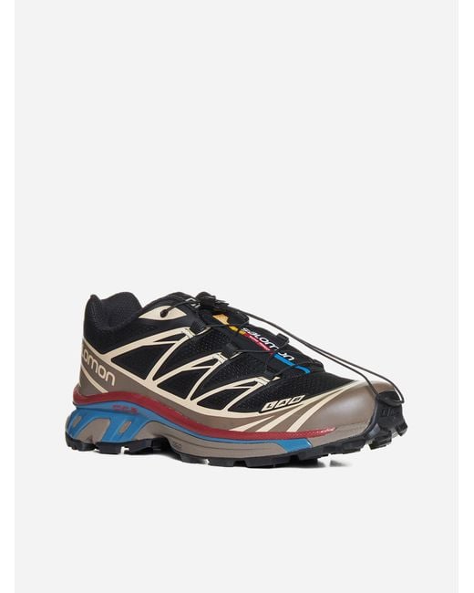 靴 Salomon XT-6 Black Falcon Cow Hide 23.5 Salomon XT-6 Black / Falcon / Cow Hide | UJNG