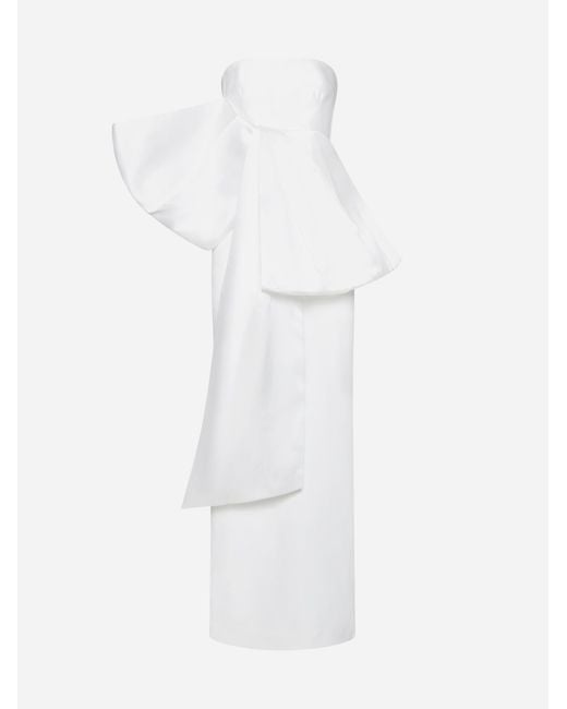 Solace London White Maeve Maxi Dress