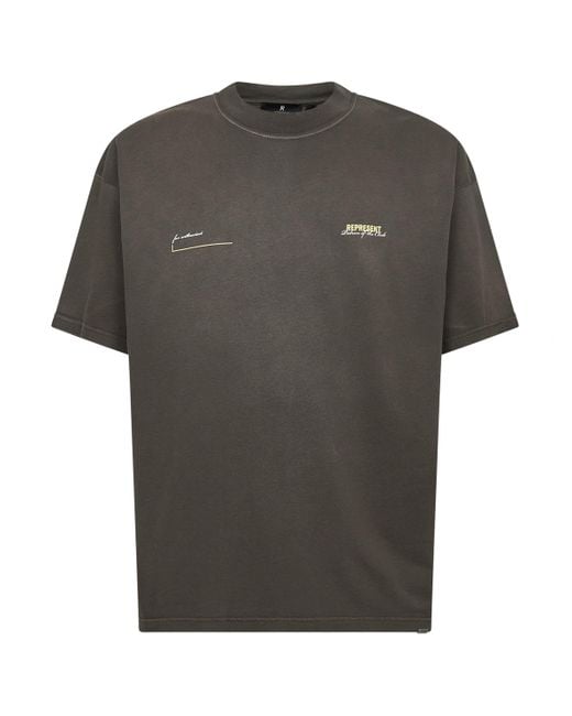T-Shirt Patron Of The Club di Represent in Gray da Uomo