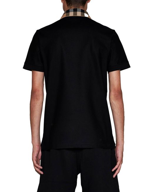 Burberry Black Polo T-Shirt for men