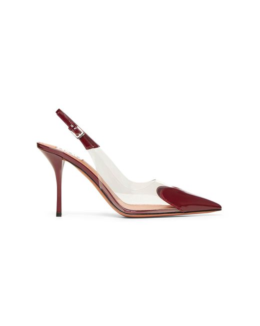 Alaïa Pink Slingback Pumps Le Cœur