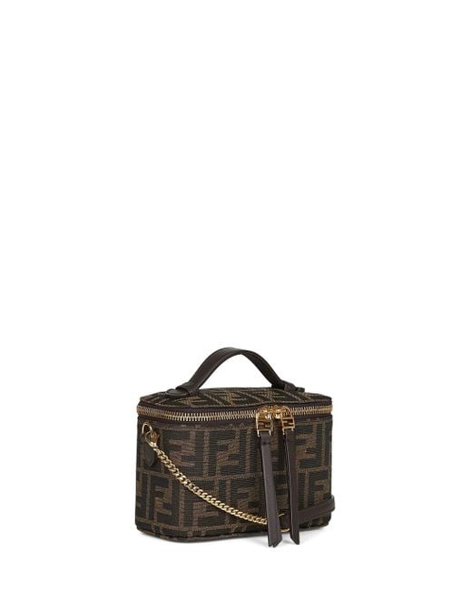 Minibag Vanity di Fendi in Brown