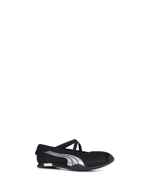 PUMA White Ballet Flats H-Street Mesh