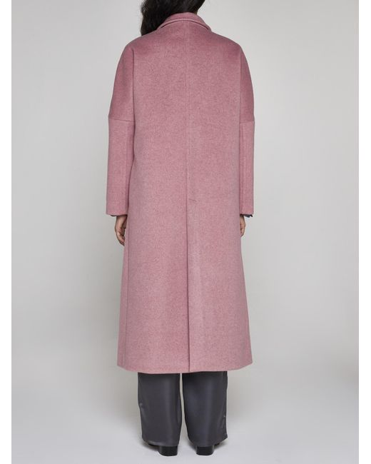 Blanca Vita Calomeria Long Coat in Pink | Lyst