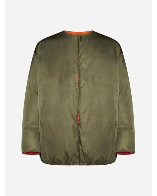 Prada Green Re-nylon Oversized Bomber Jacket for men
