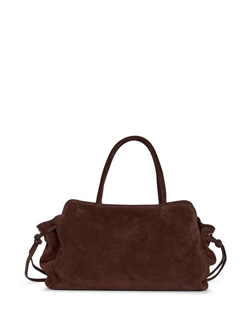 Prada Brown Dark Prada Allusion Large Handbag