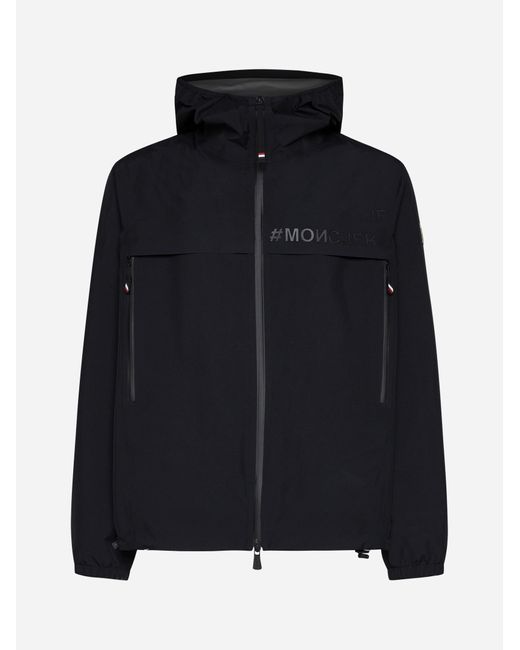 3 MONCLER GRENOBLE Black Shipton Nylon Jacket for men