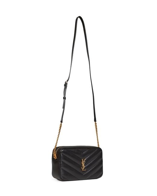 Saint Laurent Black Loulou Camera Bag