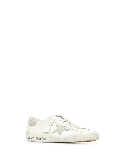 Golden Goose Deluxe Brand White Super-Star Sneakers for men