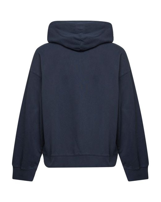 Carhartt Blue Hooded Sweat Jacket Benton for men