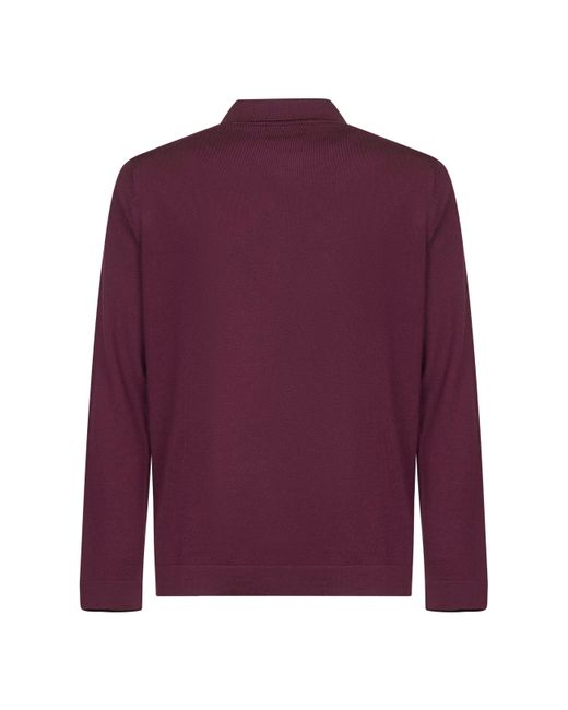 Camicia di D 40 in Purple da Uomo
