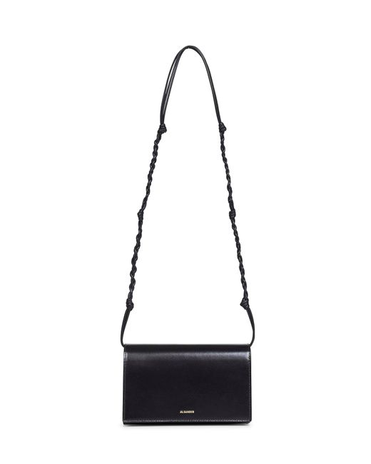Jil Sander White Tangle Wallet With Strap