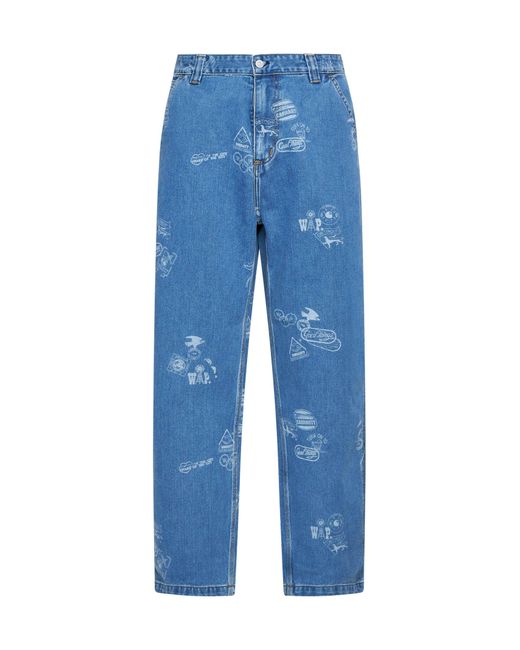 Pantaloni di Carhartt in Blue da Uomo