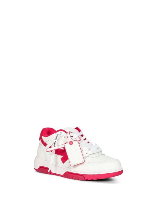 Off-White c/o Virgil Abloh Pink Off Out Of Office Sneakers