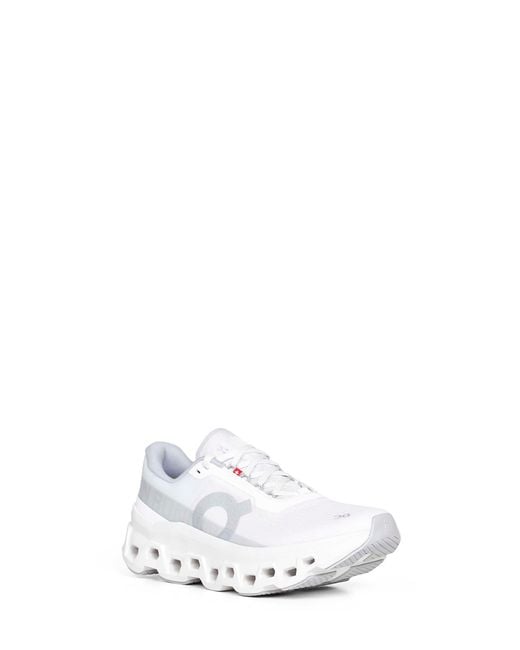 On Shoes White Cloudmster 1 Sneakers