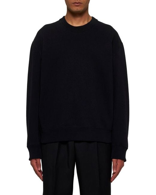 Felpa Girocollo di Jil Sander in Blue da Uomo
