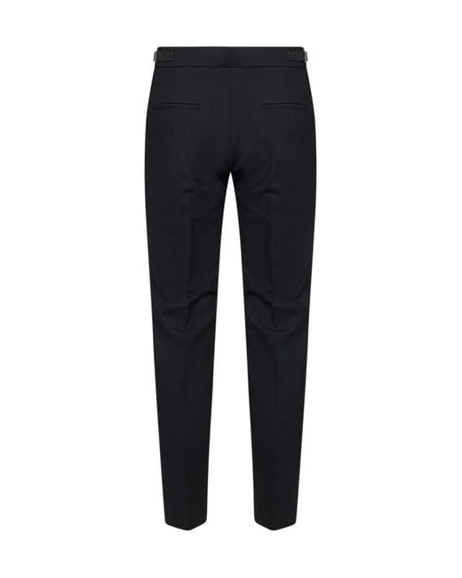 Max Mara Black Mxmacino Slim-Fit Trousers