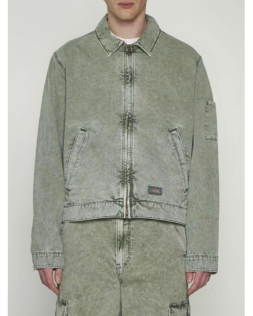 Dickies Green Newington Denim Jacket for men