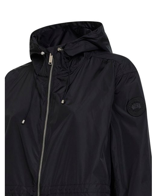 Canada Goose Blue Nylon Lume Hooded Parka