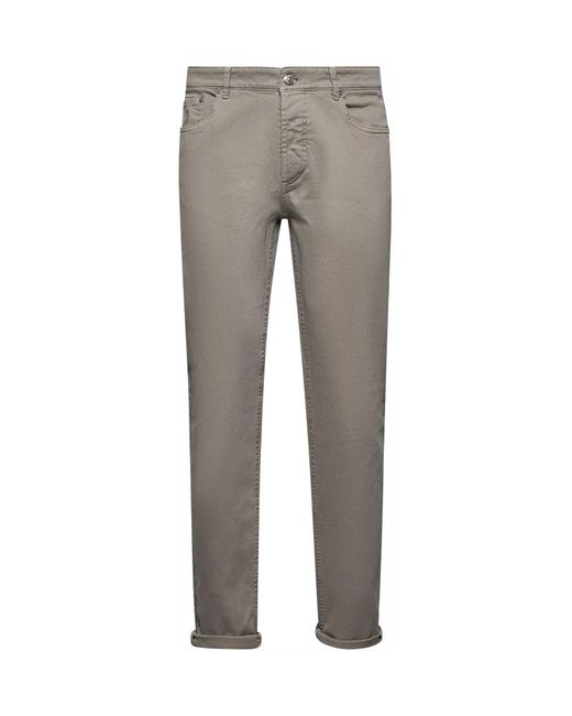 Jeans di Brunello Cucinelli in Gray da Uomo