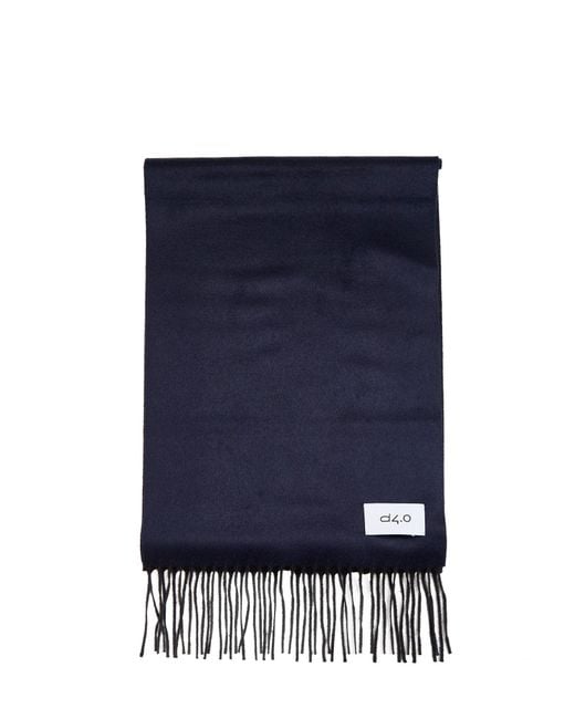 D 40 Blue And Scarf With Fringes for men
