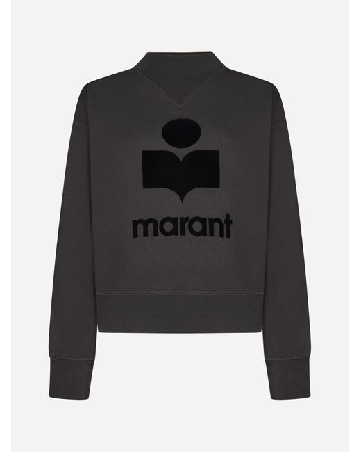 Isabel Marant Isabel Marant Étoile Black Cotton Sweatshirt
