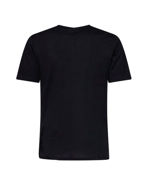 Fendi Black Cotton Jersey T-Shirt With Ti Amo Print for men