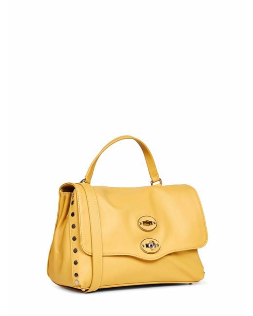 Zanellato Metallic Sole Small Postina Handbag