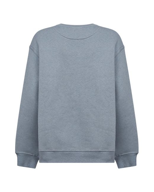 Etro Blue Cotton Printed Sweatshirt