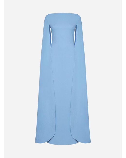 Solace London Blue Sadie Maxi Dress