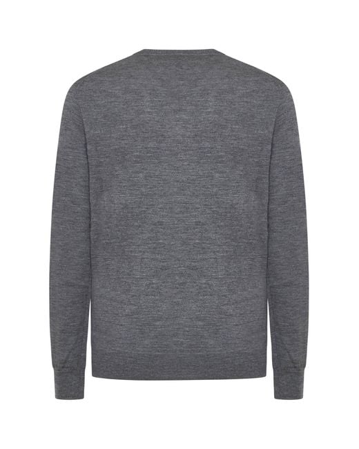 Polo Ralph Lauren Gray Ralph Lauren Wool Polo Shirt for men