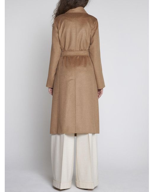 Max Mara Manuela Icon Camel Coat in 