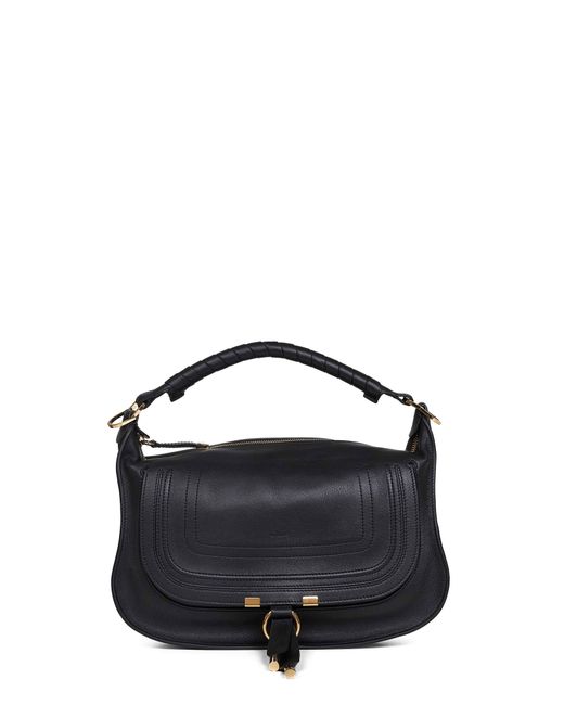 Chloé Blue Marcie Small Shoulder Bag