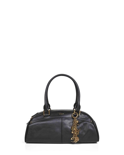 Chloé Black Bowling Bag