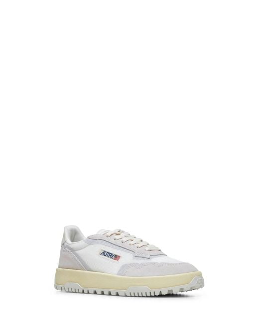 Autry White Wildpace Low Sneakers