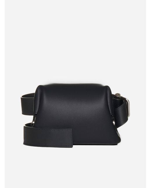 OSOI Black Pecan Brot Leather Bag