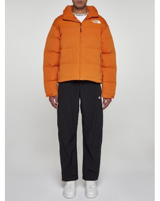 The North Face Orange M 92 Quilted Ripstop Down Jacket for men