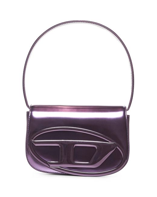 DIESEL Purple 1Dr Shoulder Bag