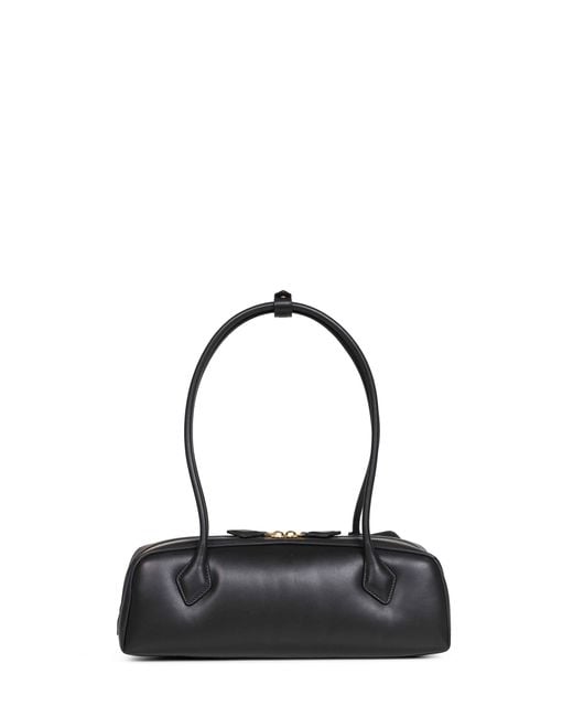 Alaïa Black Le Teckel Medium Shoulder Bag