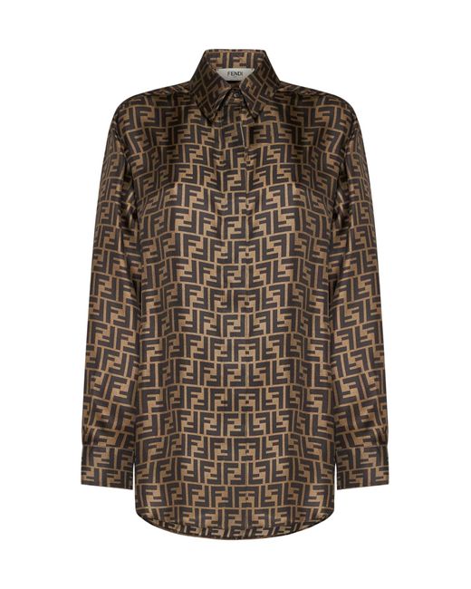 Camicia di Fendi in Brown