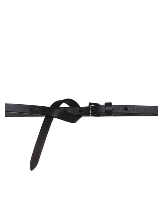 D 40 White Buffalo Leather Belt for men
