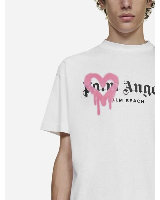 pink palm angels shirt womens