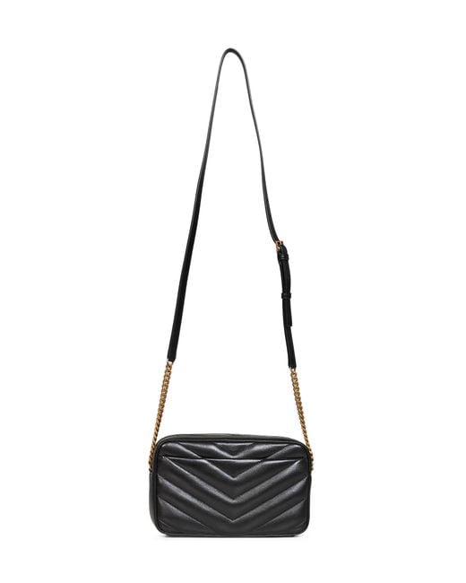 Saint Laurent Black Loulou Camera Bag