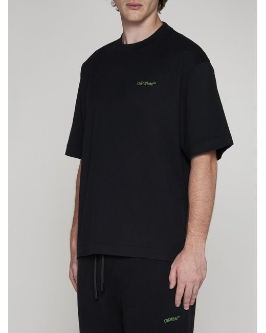 Off-White c/o Virgil Abloh Black T-shirts And Polos for men