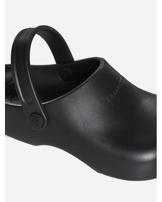 Balenciaga Black Sunday Slingback Sandals for men