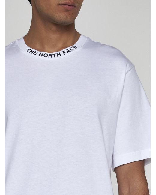 The North Face White Zumu Cotton T-shirt for men