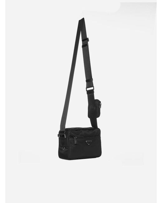 Prada White Re-nylon Camera Bag