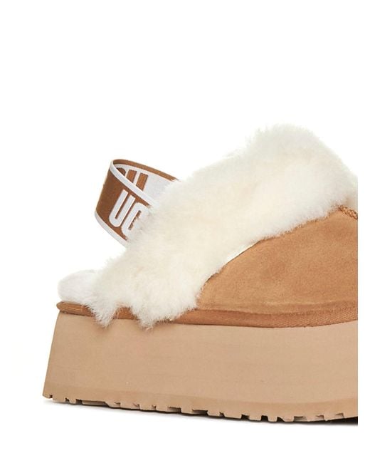 Ugg Natural Chestnut Funkette Slippers