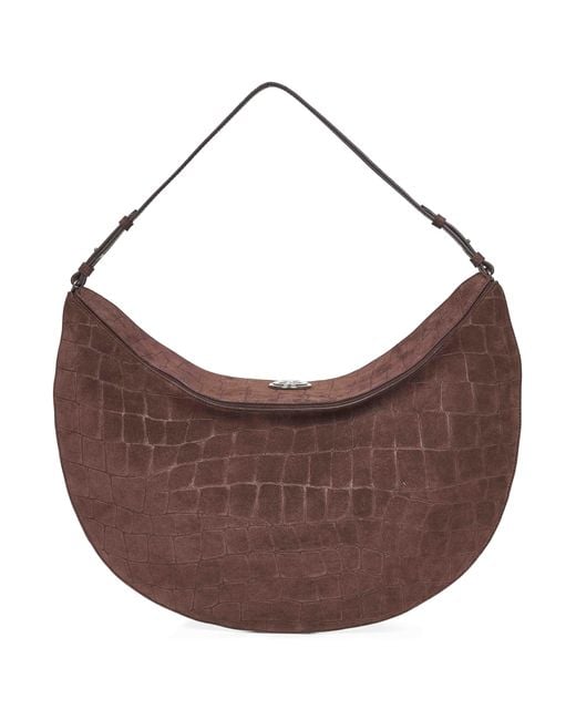 Jacquemus Brown Dark The Ovalo Hobo Bag