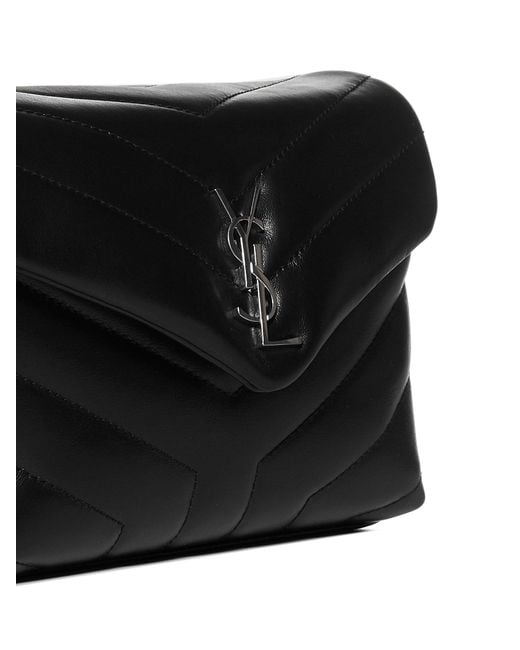 Borsa A Tracolla Loulou Toy Nera<Br di Saint Laurent in Black